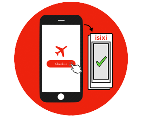 Check in & tag your bag from anywhere, at anytime!