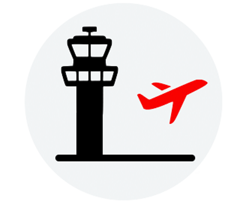 Tracking is compatible with all airport